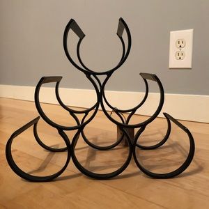 6 bottle wine rack NWT